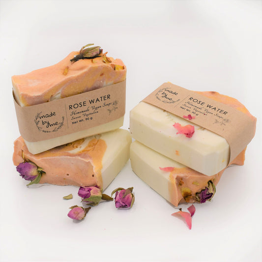 Rose Water Vegan Handmade Soaps