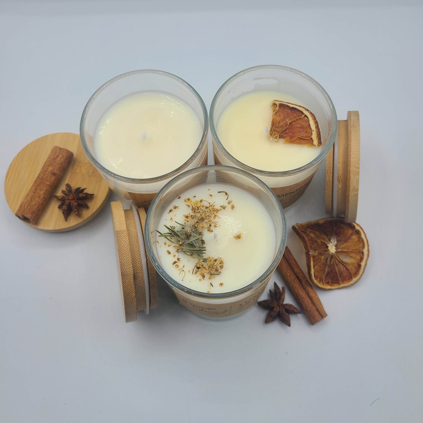 Soy Candles - Glass Vessel